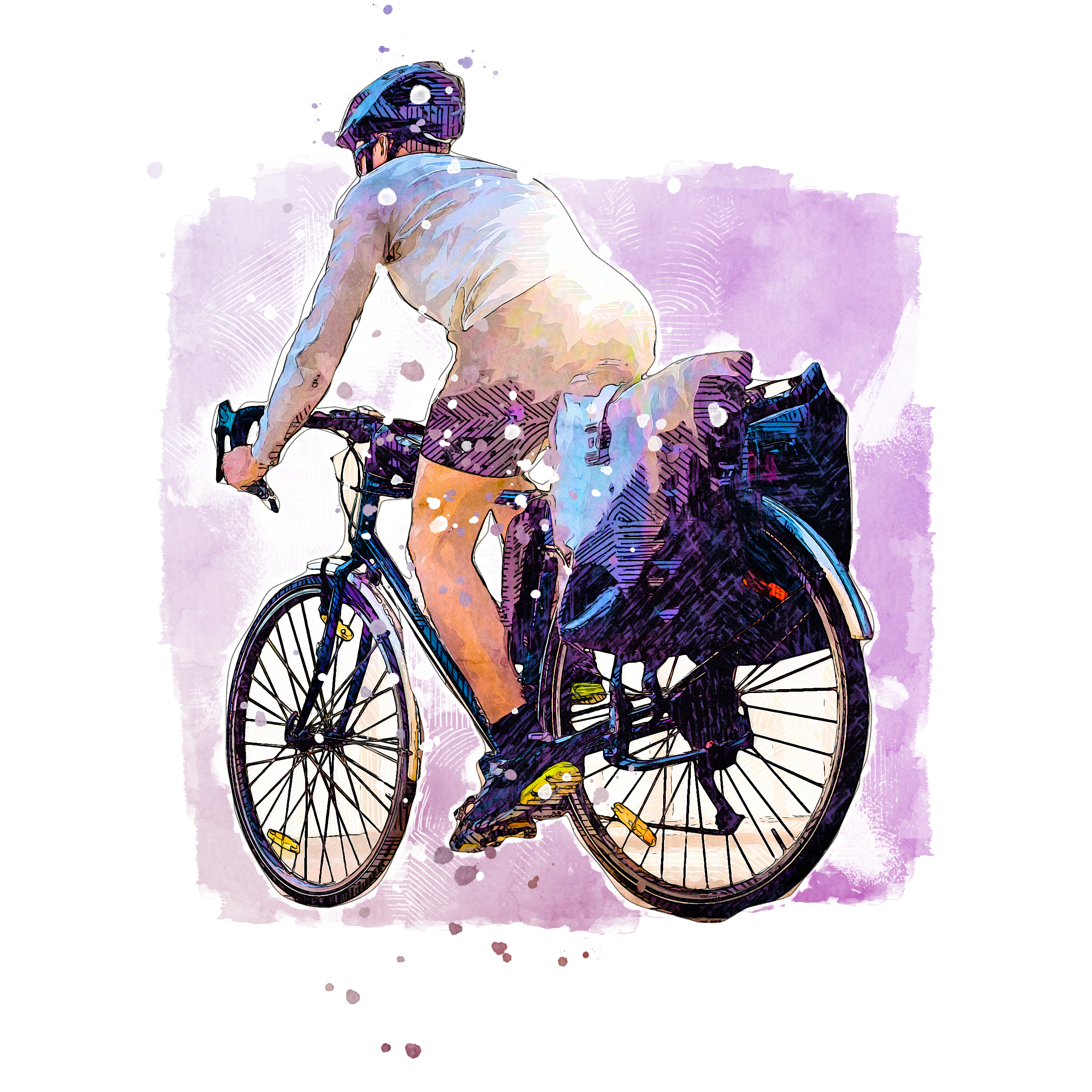 Bikepacking Cycling T-Shirts