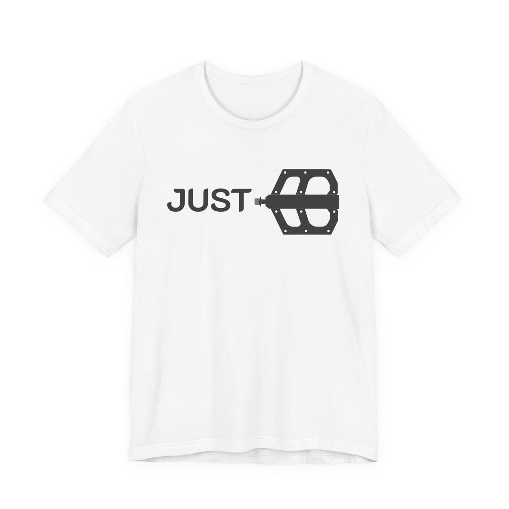 Just Pedal | Minimal Cycling T-Shirt for Everyday Riders