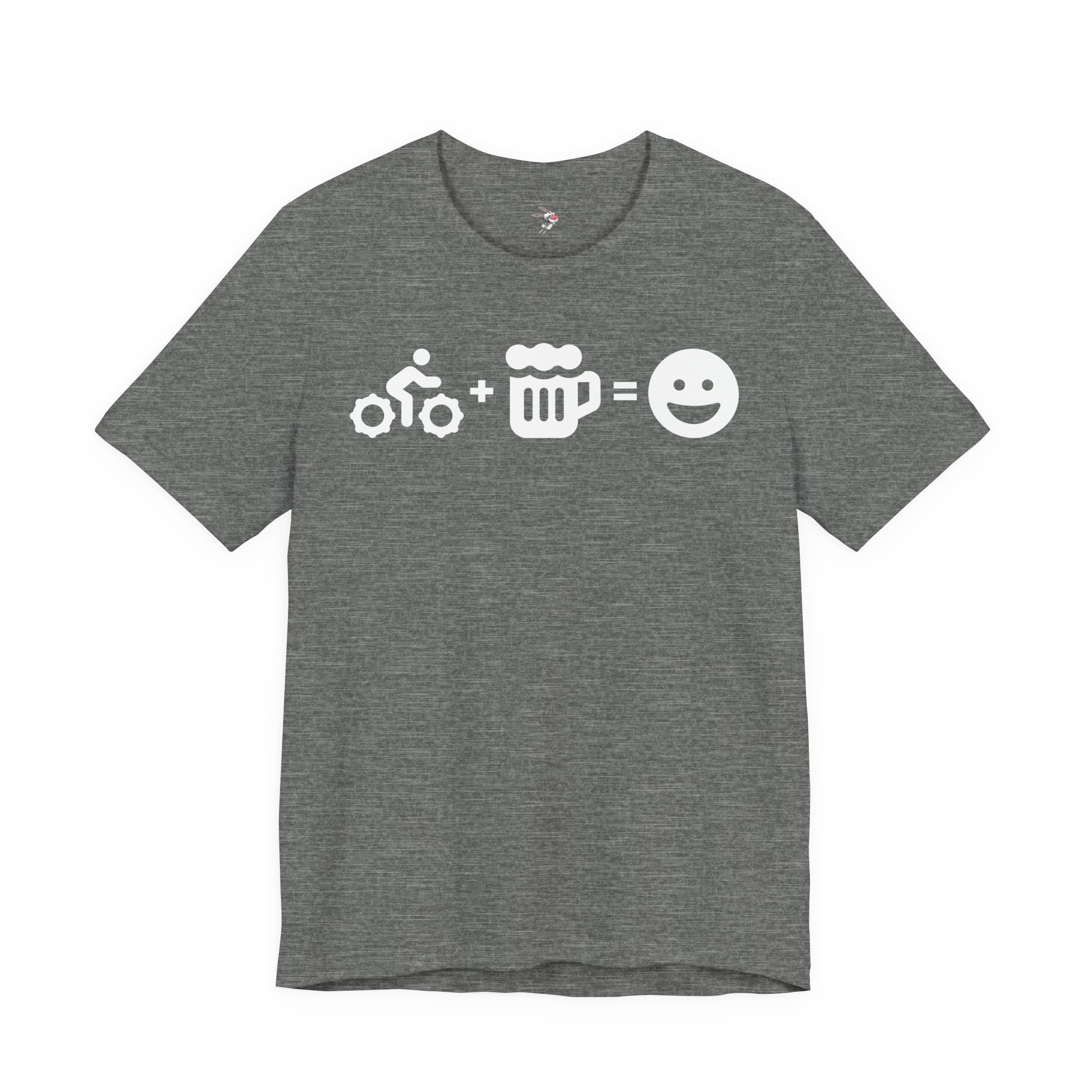 Bikes + Beer Cycling T-Shirt | Bunny Hop Designs