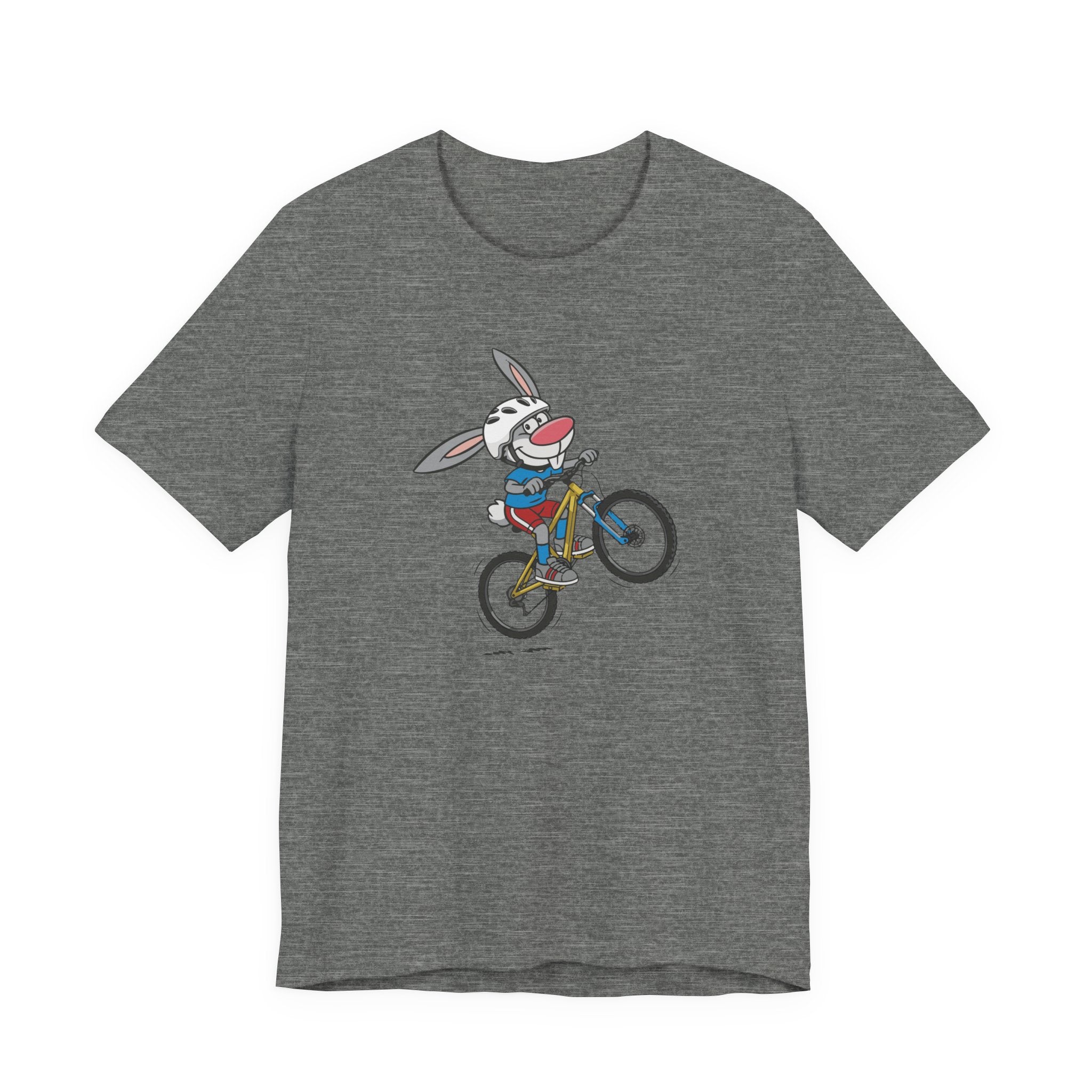 Miles – Bunny Hopping | Mountain Bike T-Shirt for Riders Who Ride for Joy