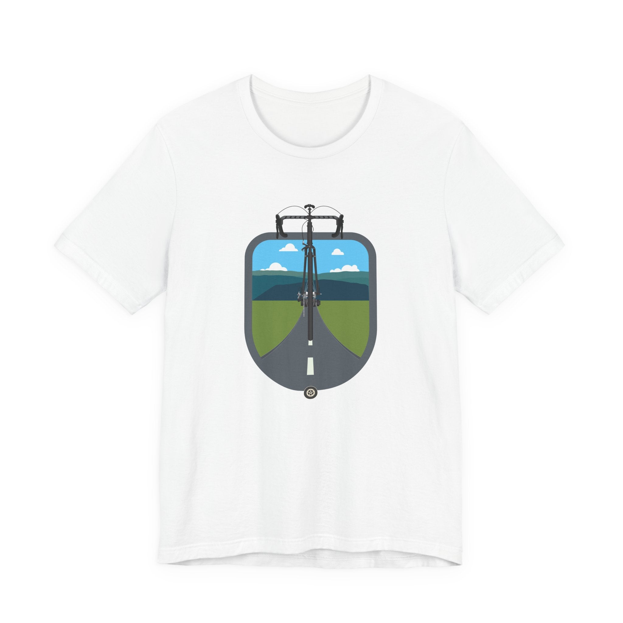 Road Bike Badge | Cycling T-Shirt for Pavement Riders