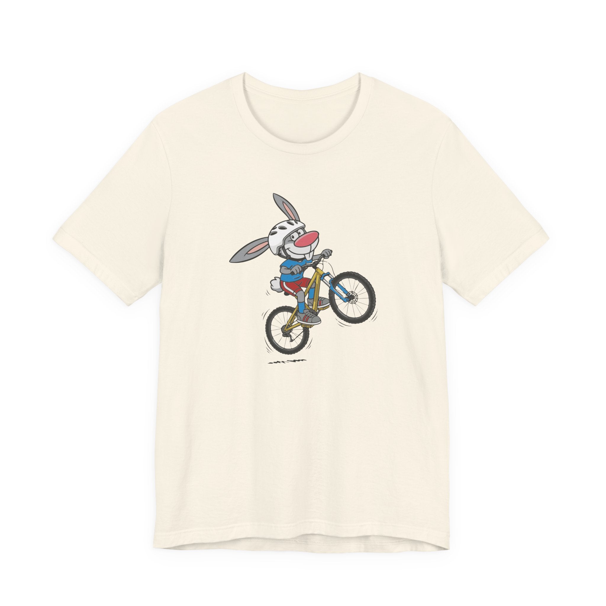 Miles – Bunny Hopping | Mountain Bike T-Shirt for Riders Who Ride for Joy