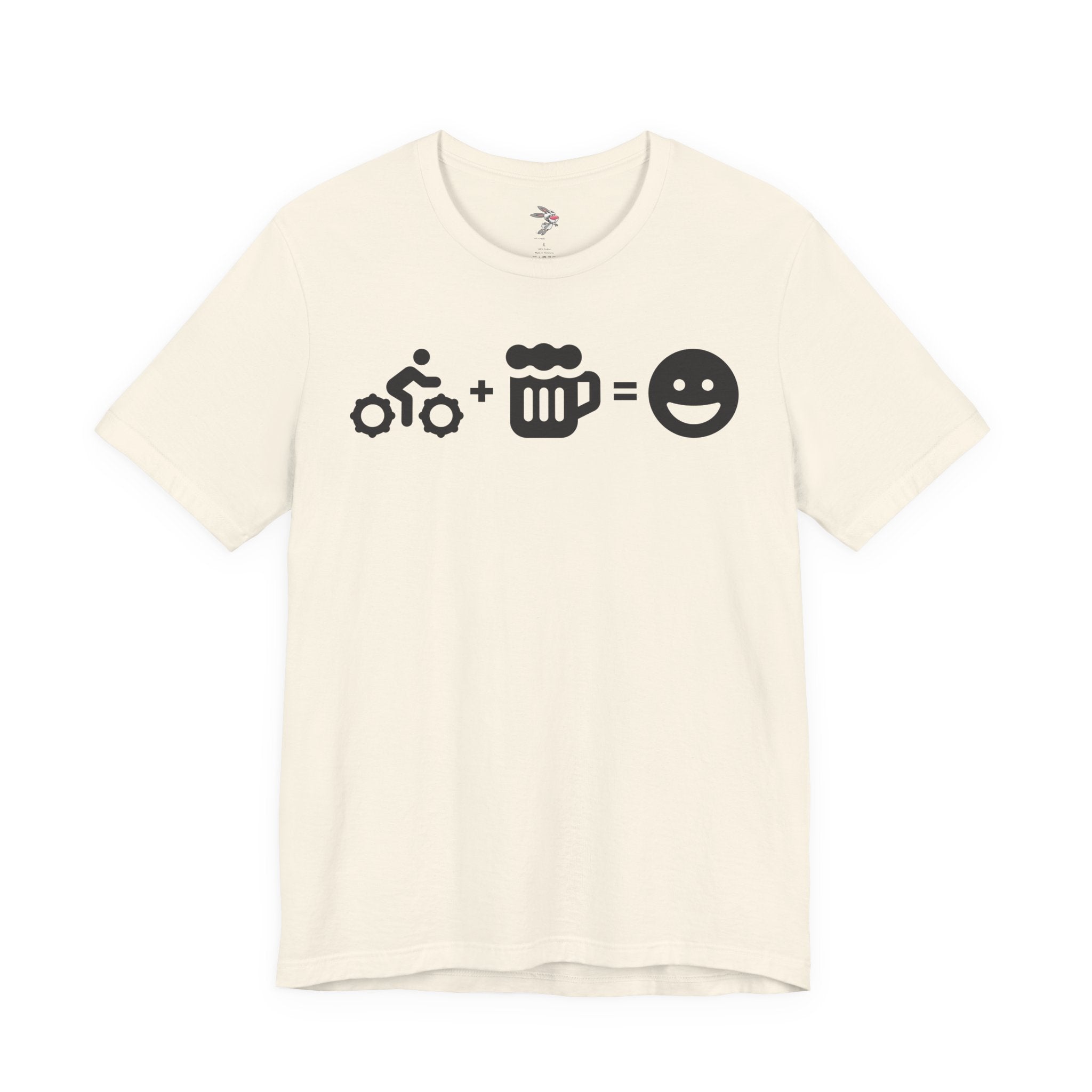 Bikes + Beer Cycling T-Shirt | Bunny Hop Designs
