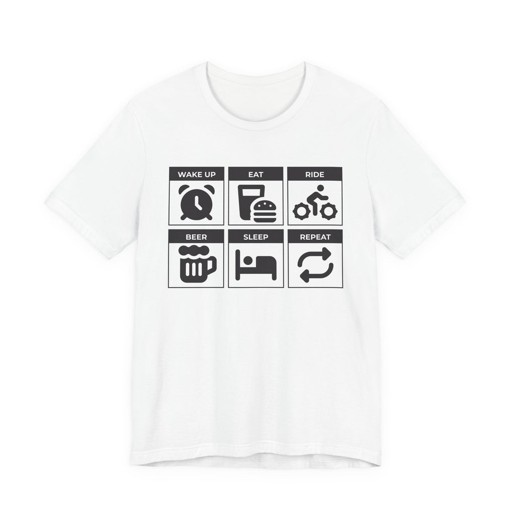 The Routine Cycling T-Shirt | Mountain Bike Life Tee