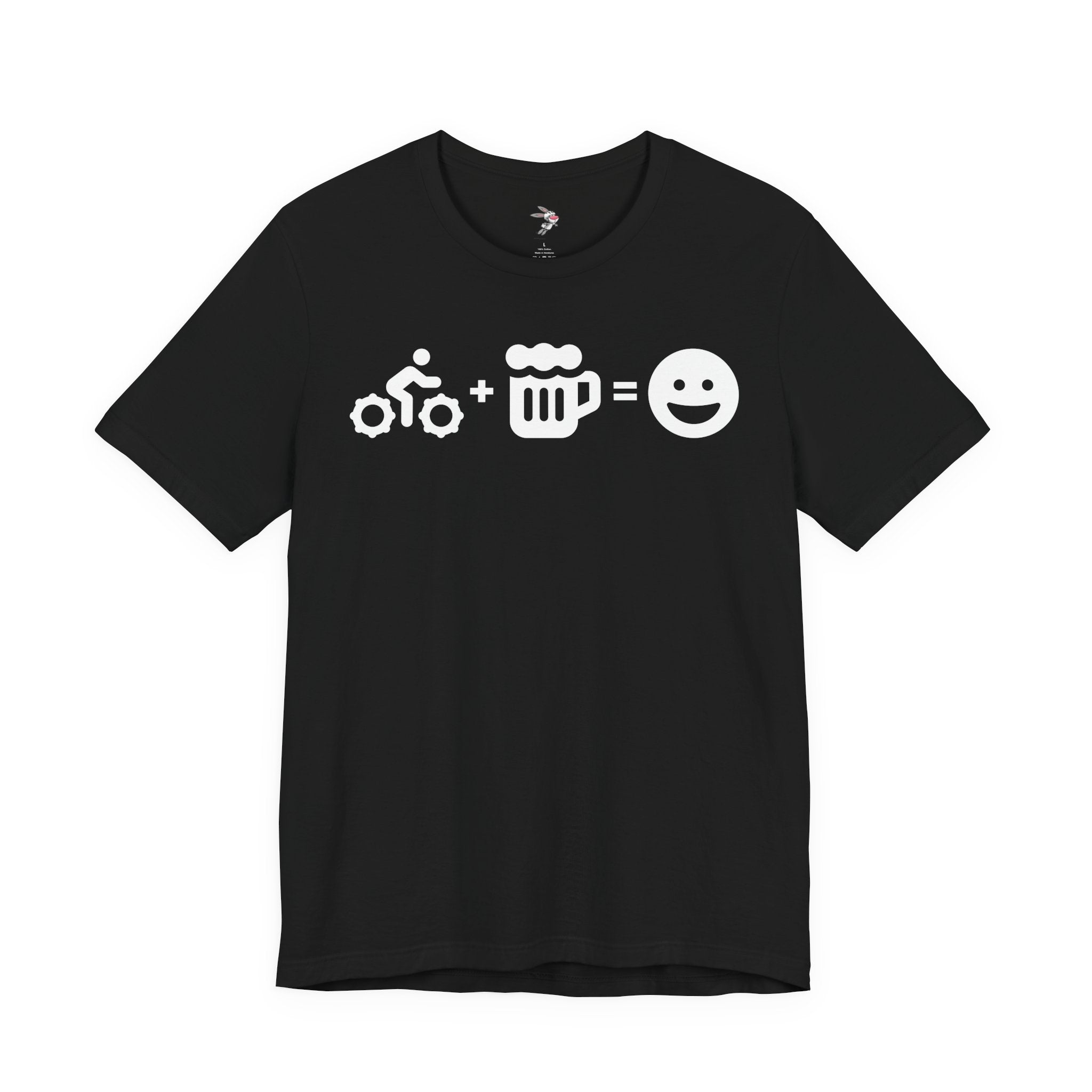 Bikes + Beer Cycling T-Shirt | Bunny Hop Designs