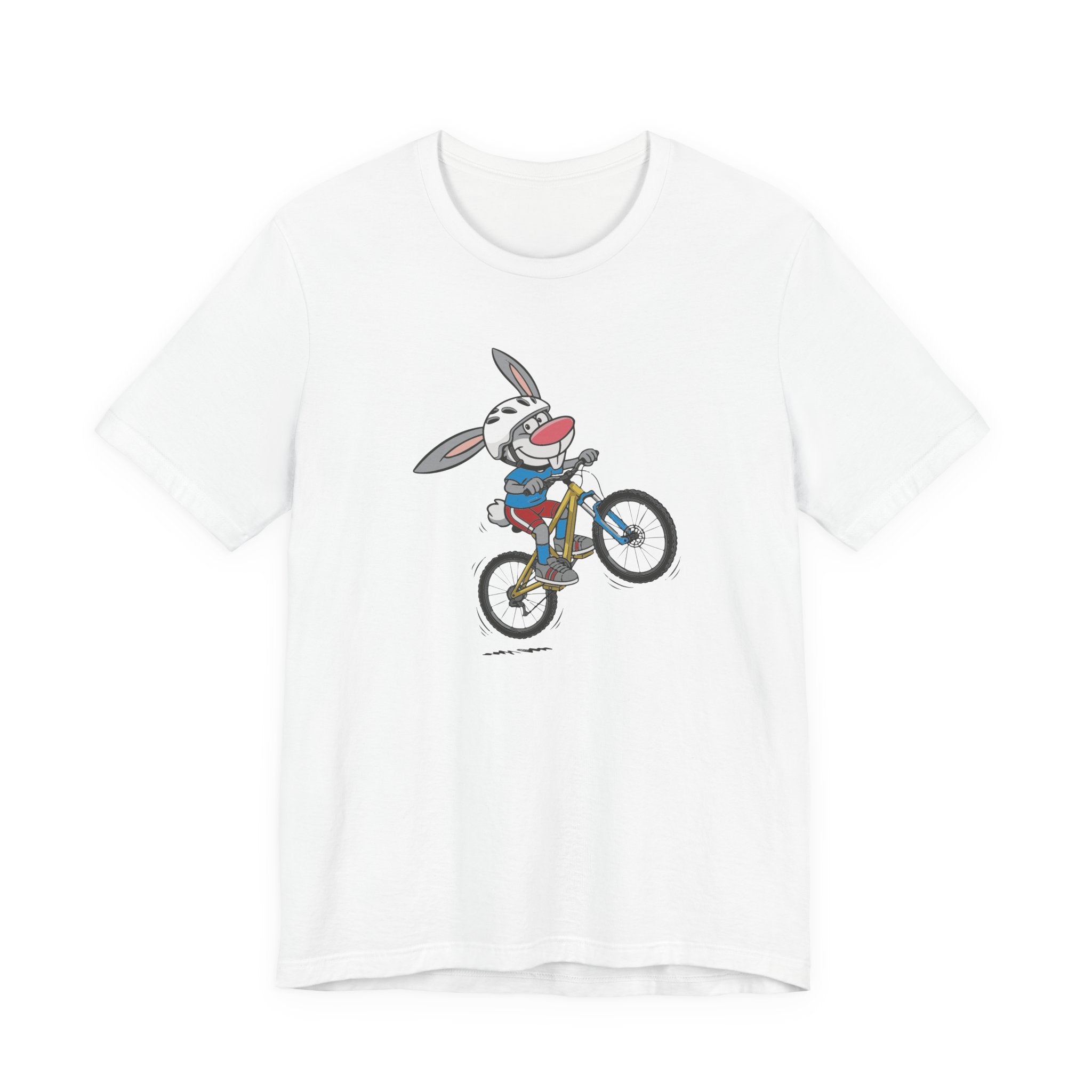 Miles – Bunny Hopping | Mountain Bike T-Shirt for Riders Who Ride for Joy