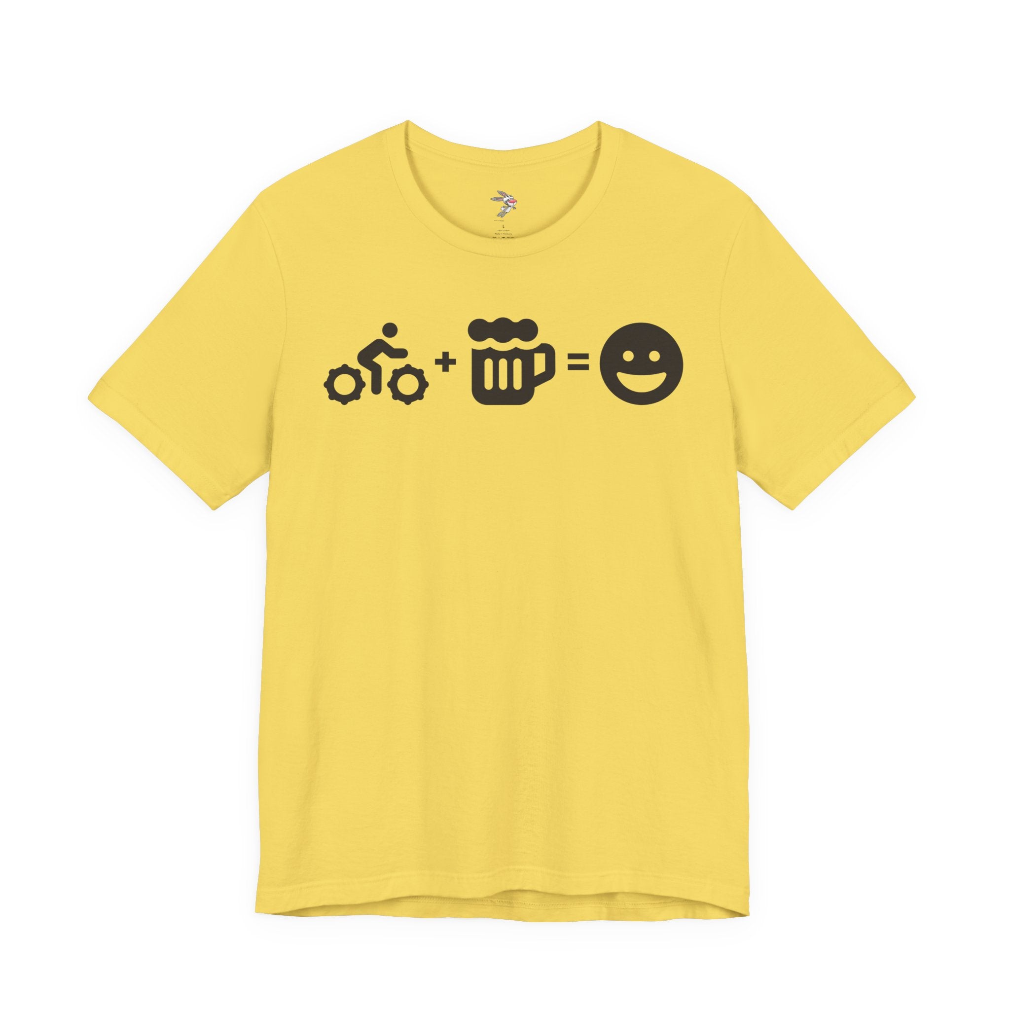 Bikes + Beer Cycling T-Shirt | Bunny Hop Designs